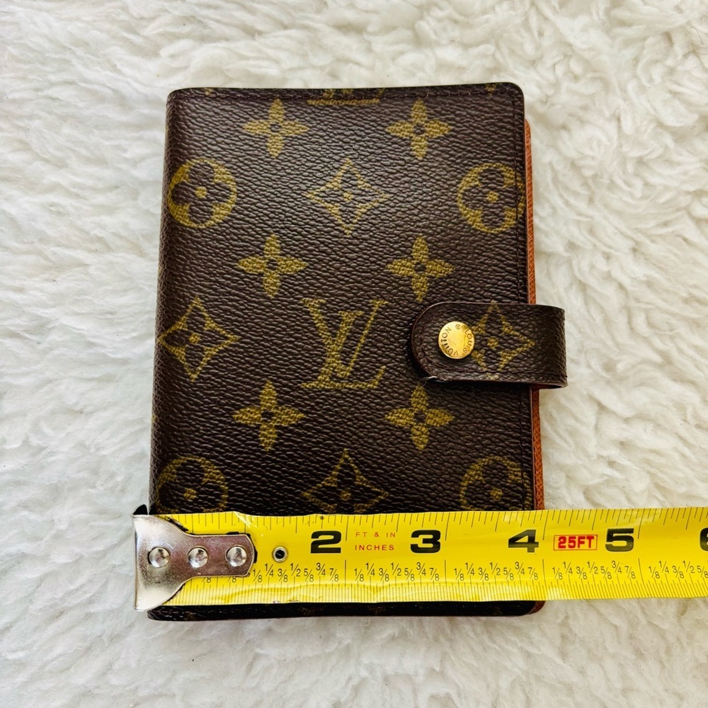 Louis Vuitton Brown Monogram Leather Vintage PM Agenda Cover - Picture 7 of 16